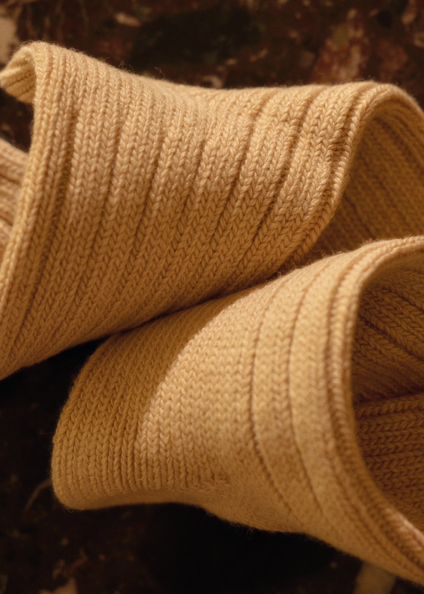 SOFT  WOOL COLLECTION Sand Socks