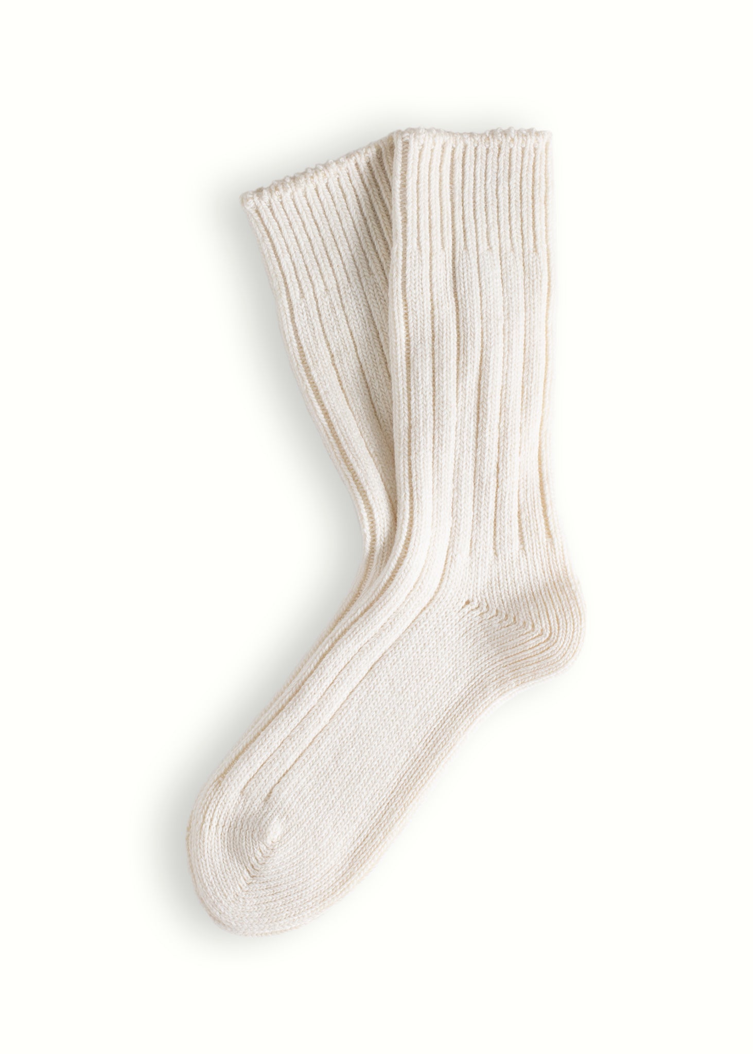 SOFT WOOL COLLECTION White Socks