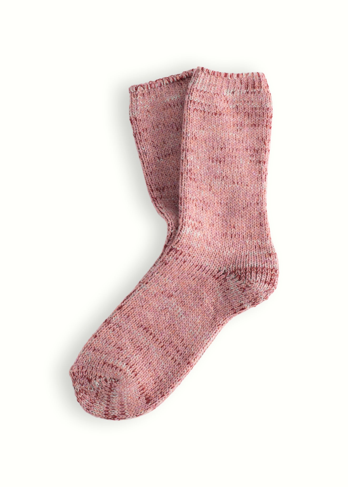 Thunders Love Wool Recycled Pale Pink Socks