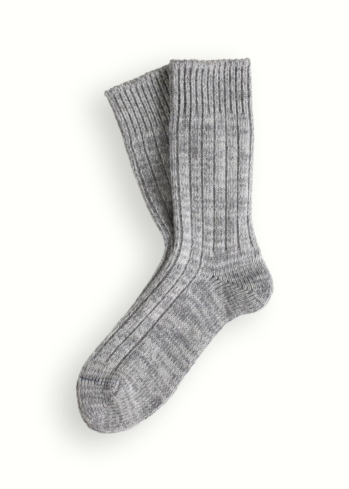 SOFT WOOL  COLLECTION Grey Mix Socks