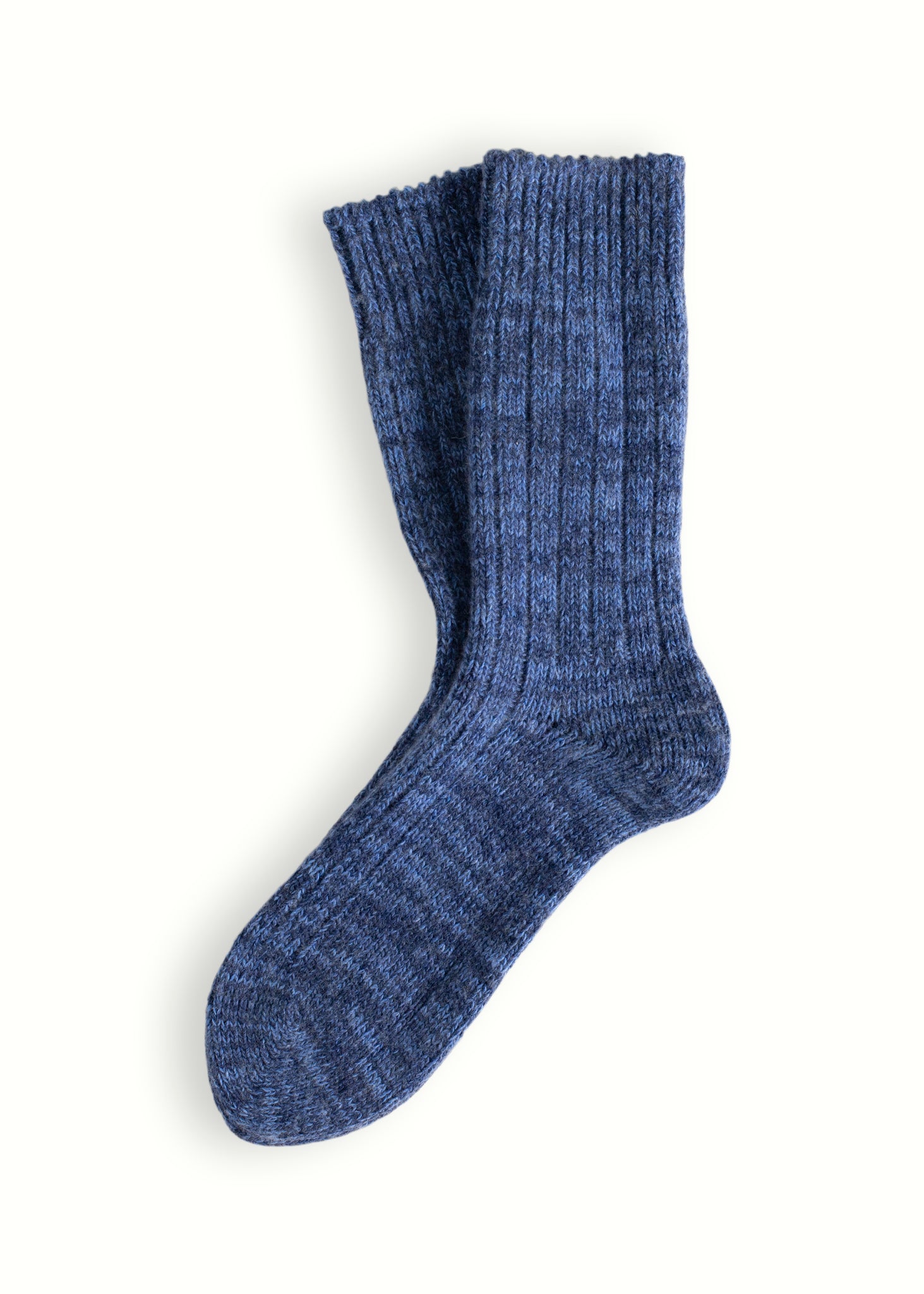 SOFT WOOL  COLLECTION Blue Mix Socks