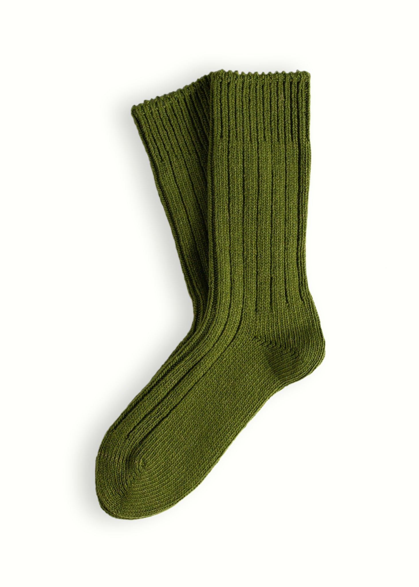 SOFT WOOL  COLLECTION Pistachio Green Socks