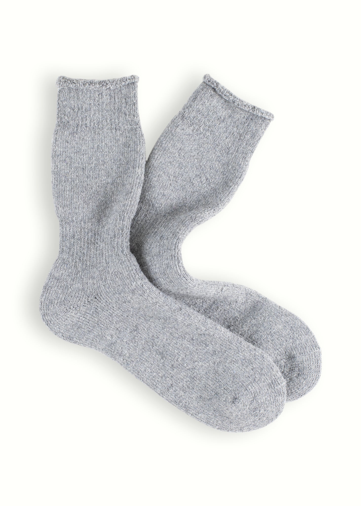 OUTDOOR COLLECTION Recycled Wool Light Grey Socks