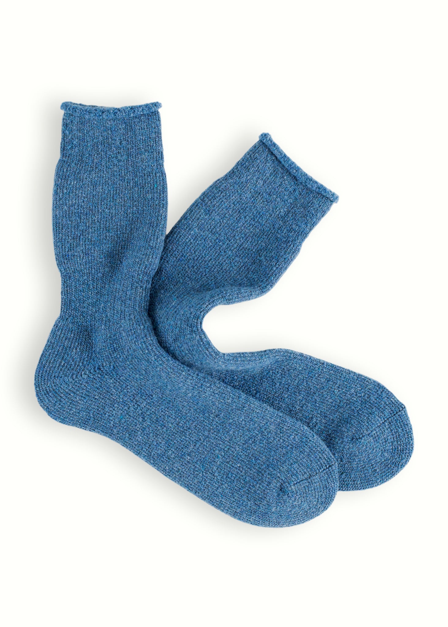 OUTDOOR COLLECTION Recycled Wool Ocean Blue Socks