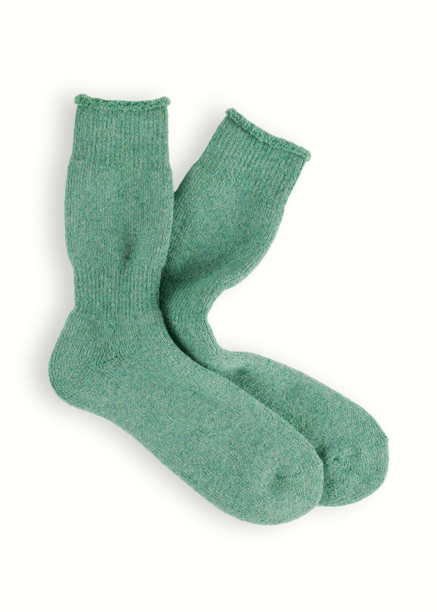 OUTDOOR COLLECTION Recycled Wool Water Green Socks